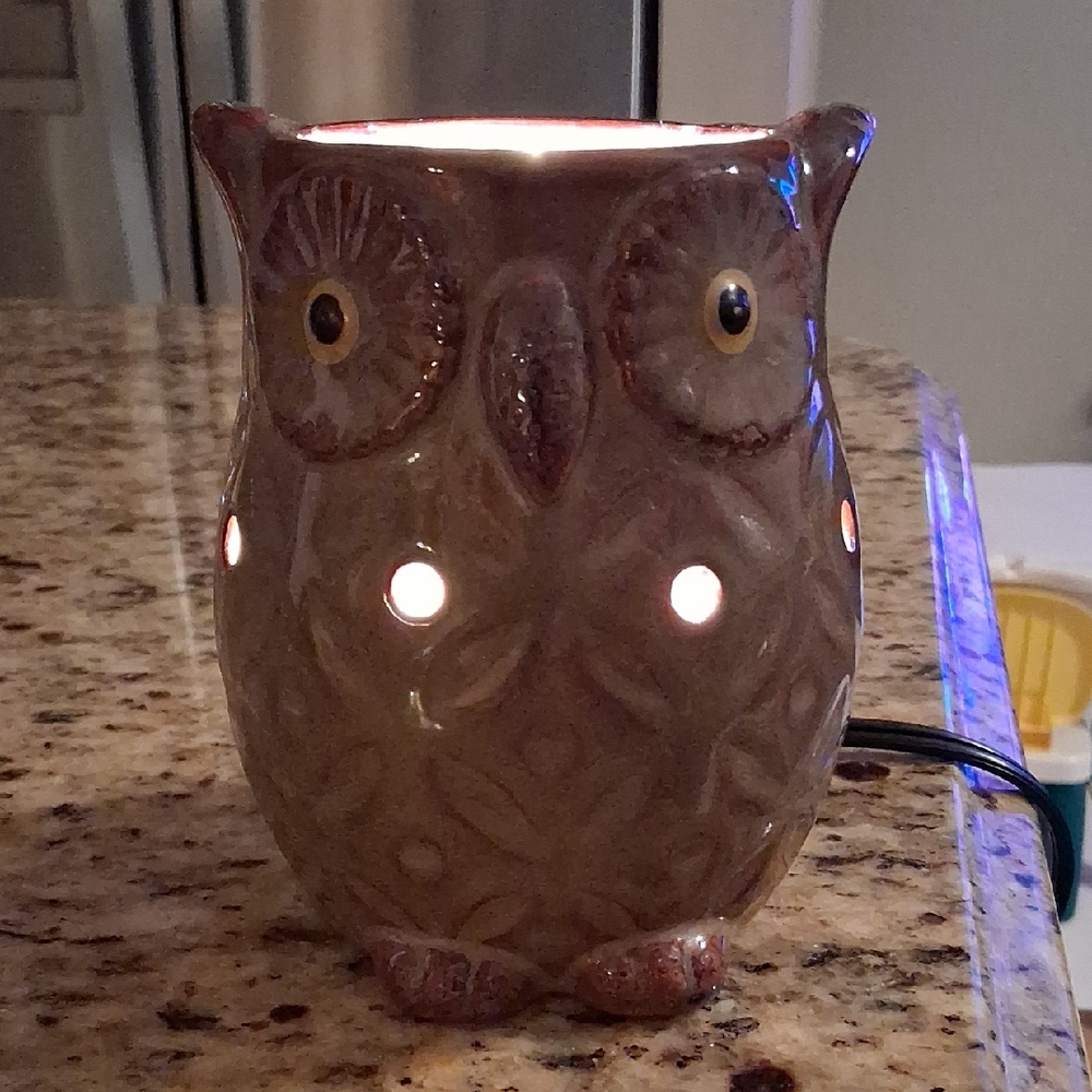 Ceramic Owl Night Light